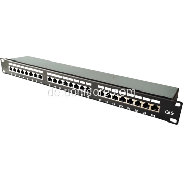 19&quot; 1U CAT5E STP 24 Ports Patchpanel